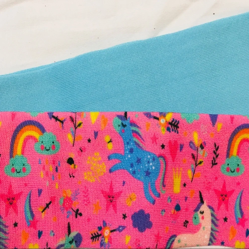 NWT UNICORN HEADBANDS,COSMETIC BAG, SOCKS LIP GLOSS